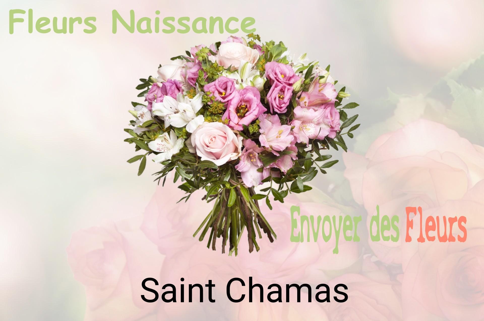 Bouquet de fleurs de naissance livré à Saint-Chamas